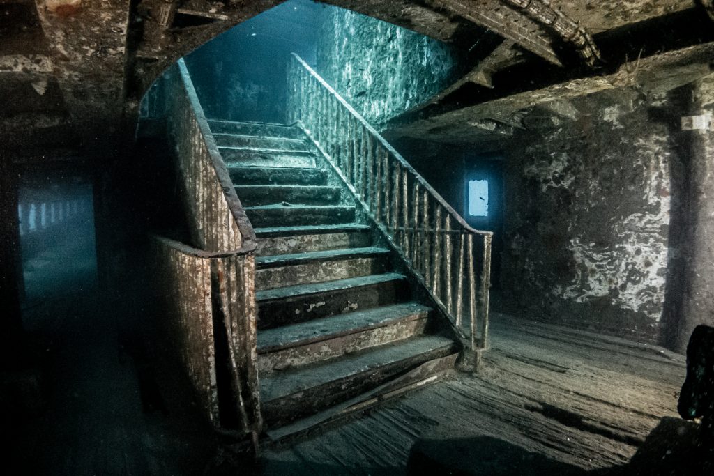 The staircase